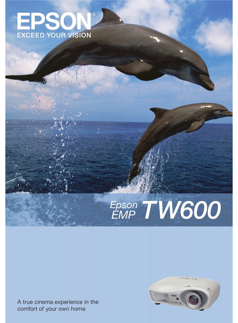 Epson TW600 User manual