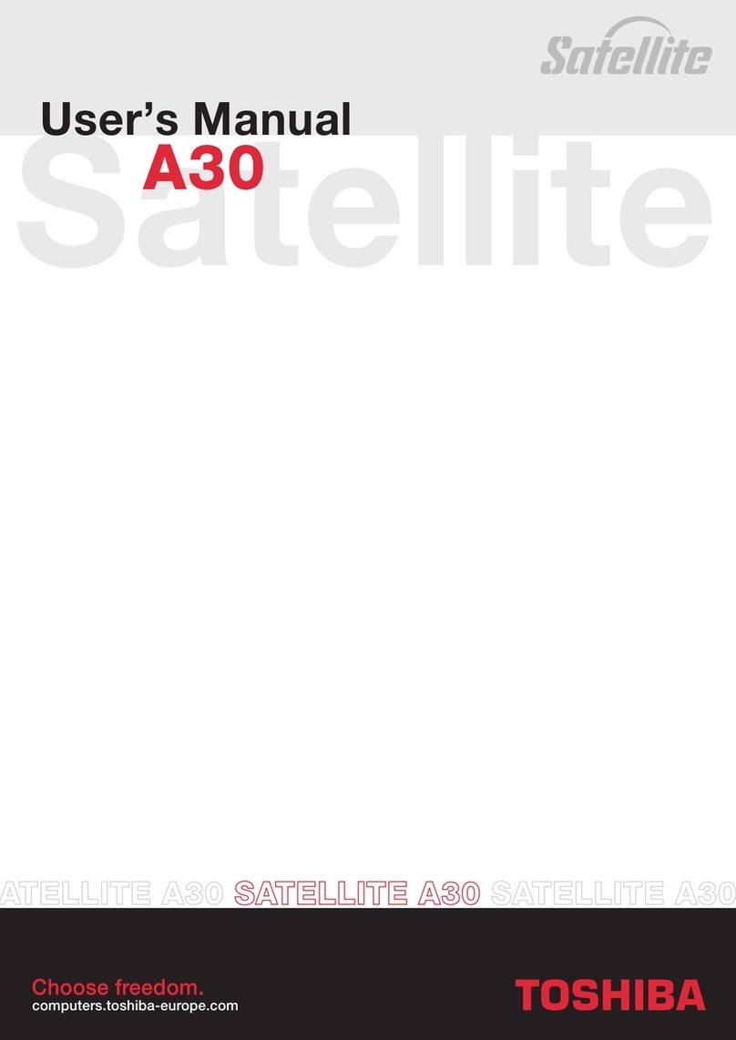 Toshiba Satellite A30 Series user manual