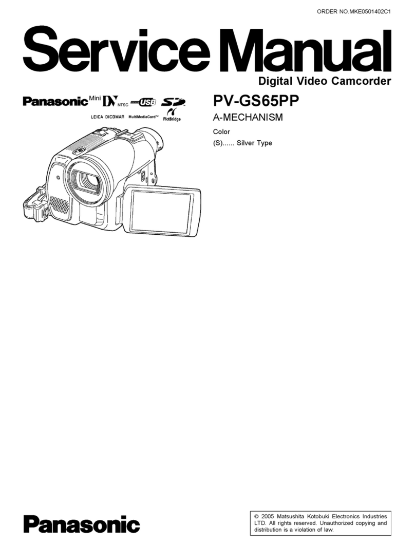 Panasonic PV-GS65PP Service manual