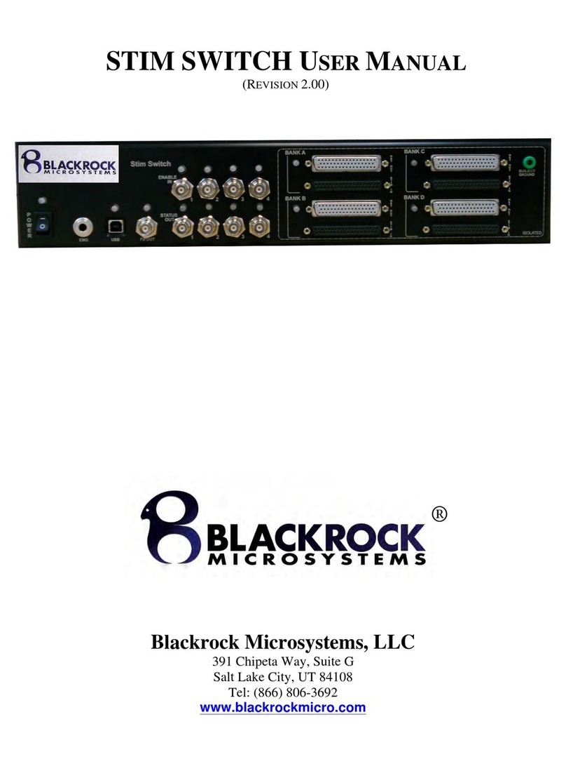 Blackrock Microsystems STIM user manual