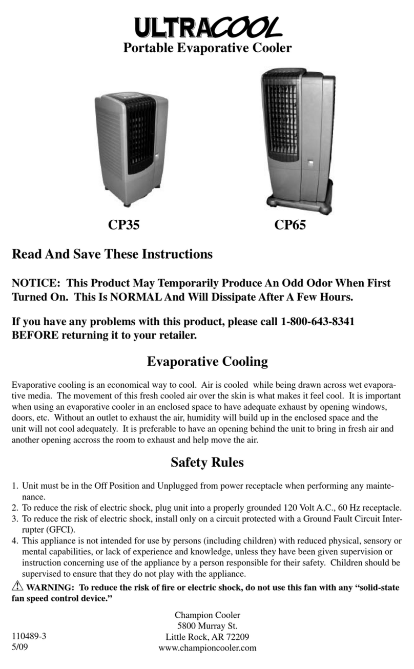 UltraCOOL CP35 User manual
