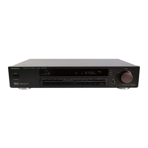 Technics ST-GT630 User manual