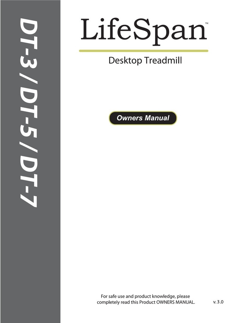 Life Span Workplace DT-3 User manual
