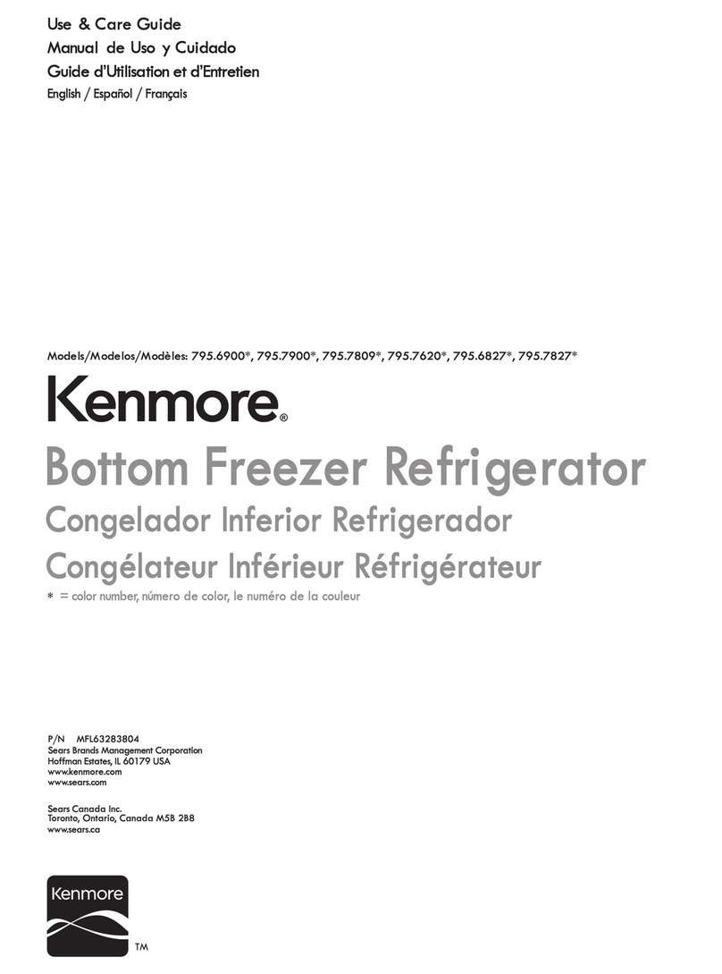 Kenmore 795.6900 Series Use & care guide