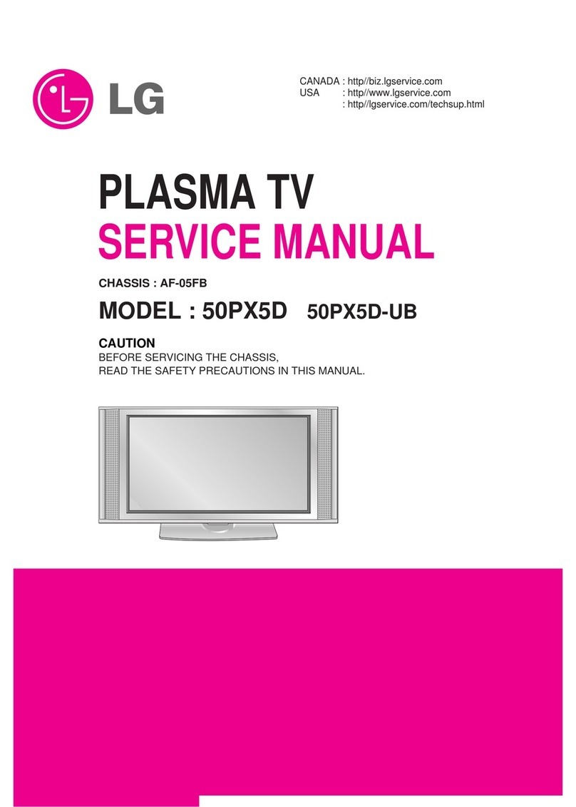 LG 50PX5D User manual