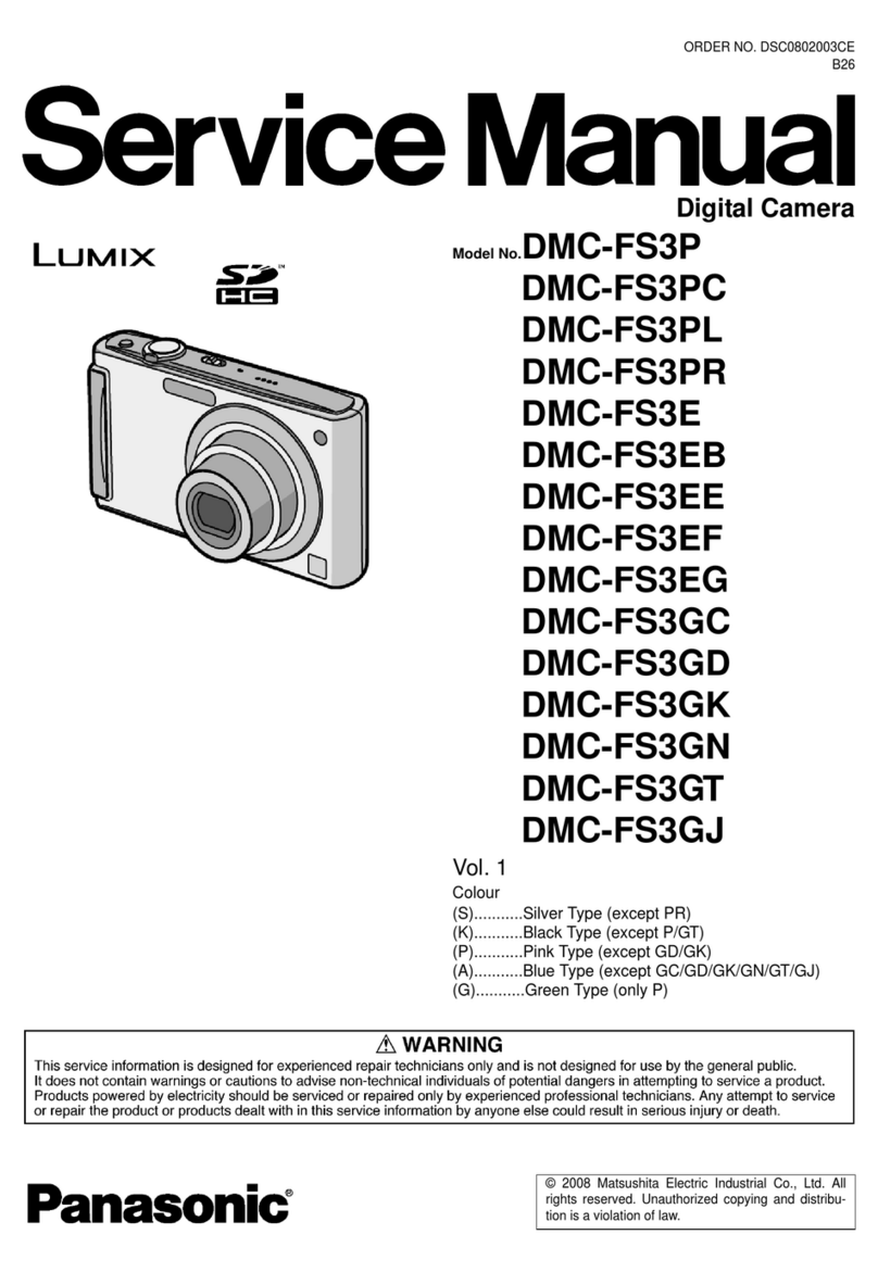 Panasonic DMCFS3P - Lumix Digital Camera User manual