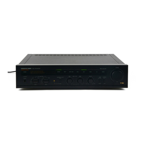 Onkyo P-304 User manual
