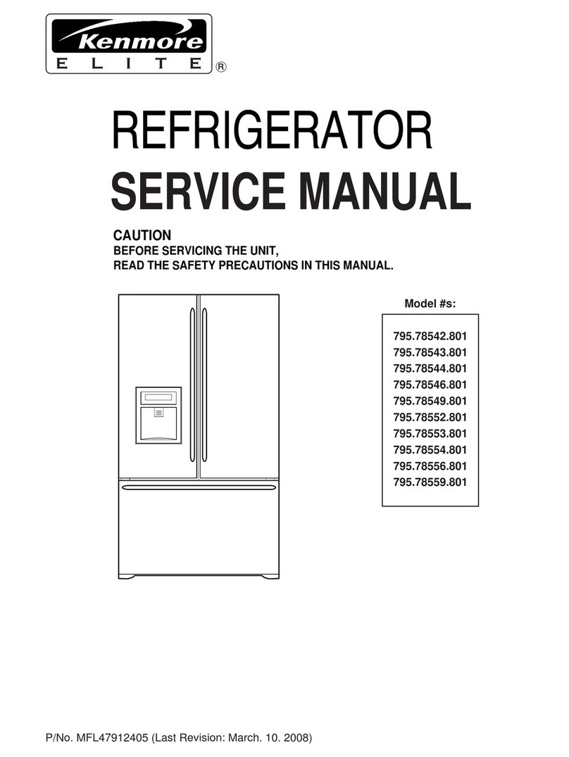 Kenmore 795.78542.801 Service manual