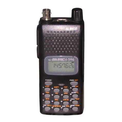 Alinco DJ-596T User manual Alinco DJ-596T User manual