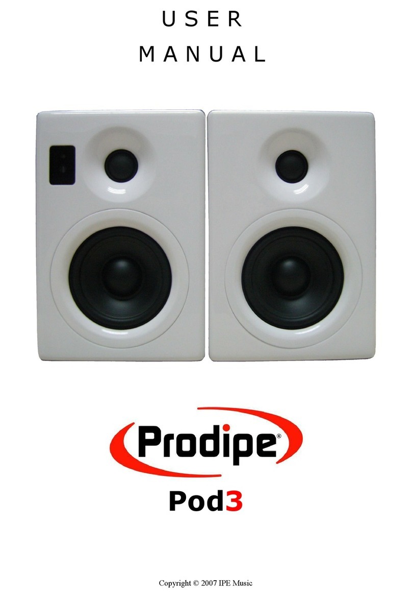 Prodipe Pod3 User manual