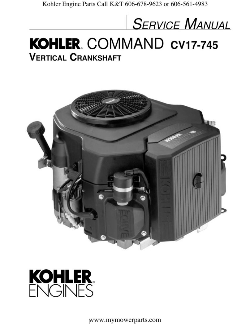 Kohler COMMAND CV17-745 User manual