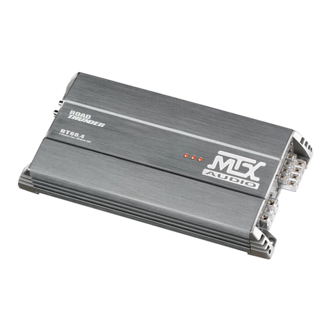 MTX Road Thunder RT60.4 owner's manual