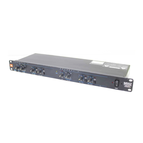 JBL M552 User manual