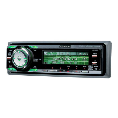 Eclipse CD7000 User manual