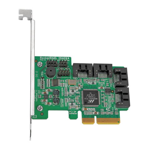 HighPoint RocketRAID 2640X4 User manual HighPoint RocketRAID 2640X4 User manual