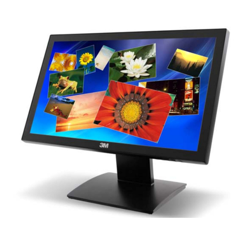 3M Multi-Touch Desktop Display User manual
