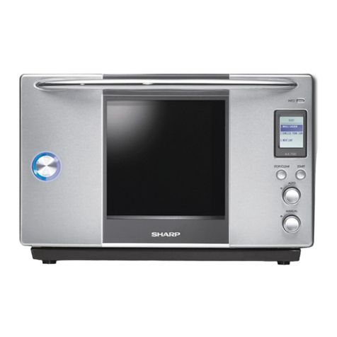 Sharp AX-700S - Superheated Steam Oven User manual