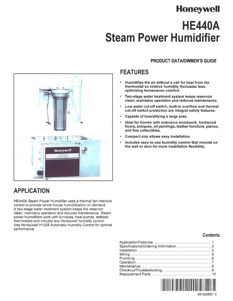 Honeywell HE440A owner's guide