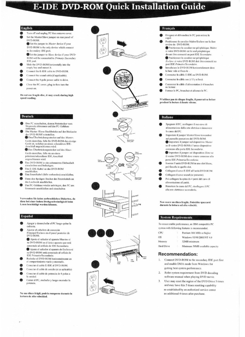 Gigabyte E-IDE Owner's manual