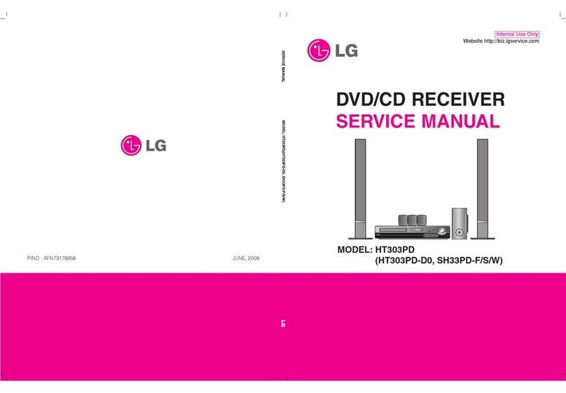 LG HT303PD User manual