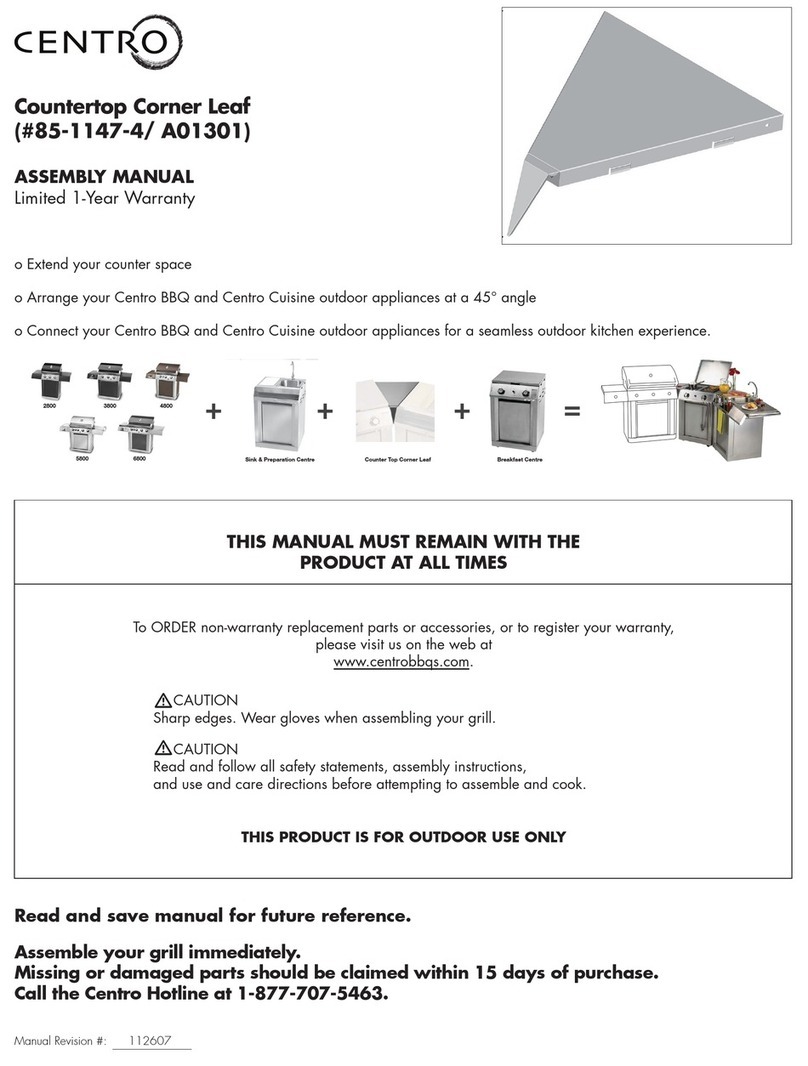 Centro A01301 User manual