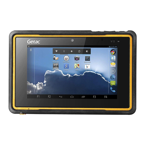 Getac Z710 User manual