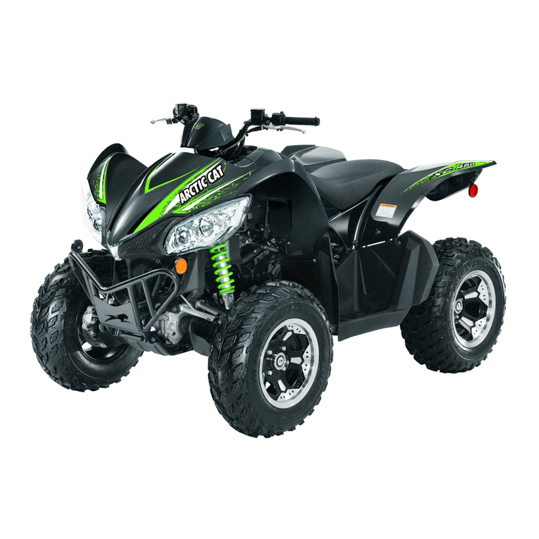 Arctic Cat XC 450i 2012 Service manual