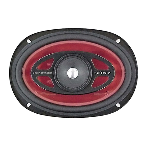 Sony XS-F6922 Service manual