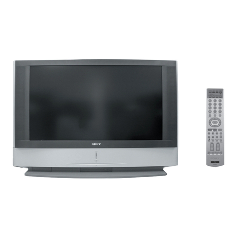 Sony KDF-42WE655 - 42" Grand Wega™ Integrated Lcd Rear Projection... User manual Sony KDF-42WE655 - 42" Grand Wega™ Integrated Lcd Rear Projection... User manual