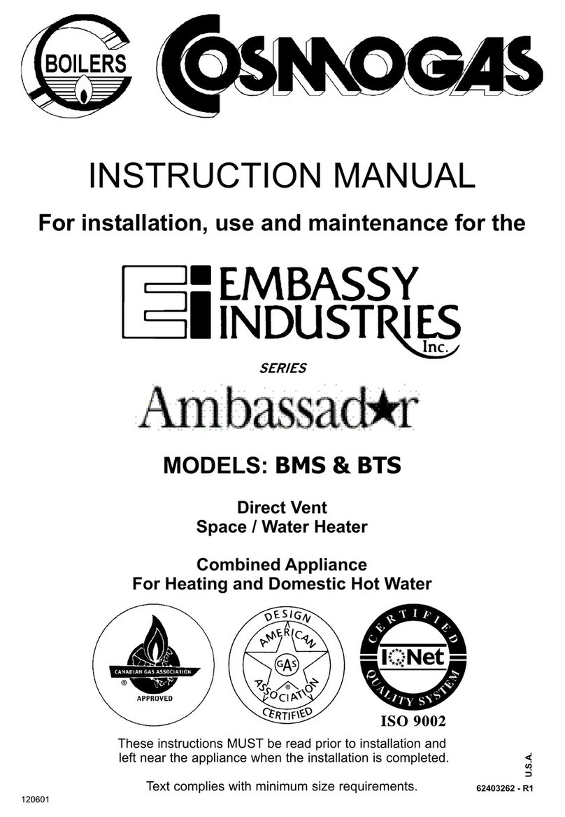 COSMOGAS BMS instruction manual