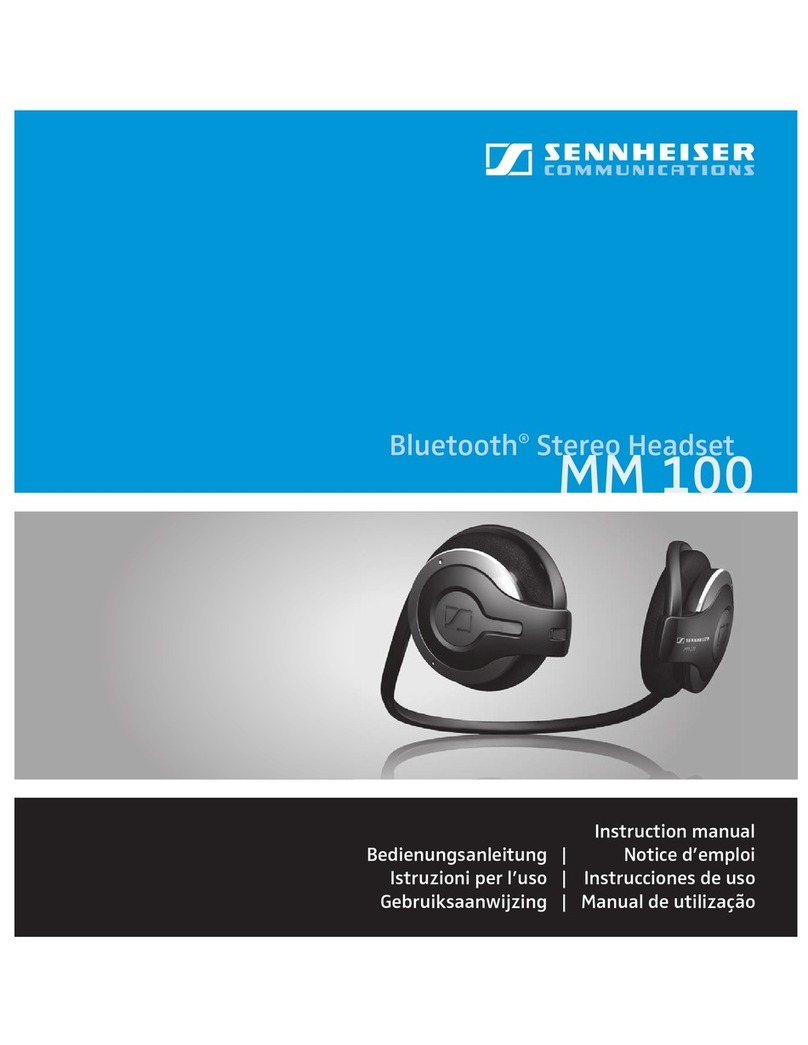 Sennheiser MM 100 instruction manual
