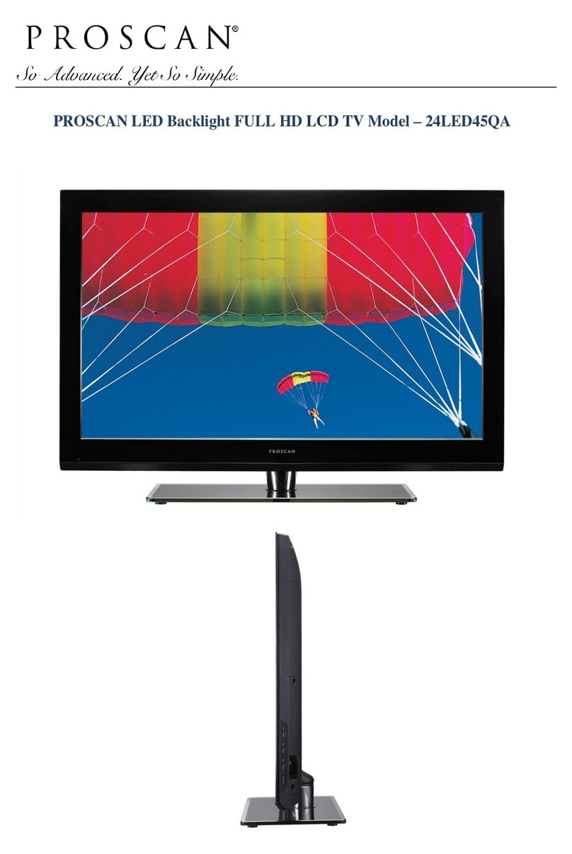ProScan 24LED45QA Installation and operation manual