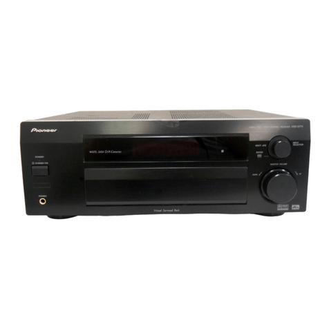 Pioneer VSX-D711 Service manual