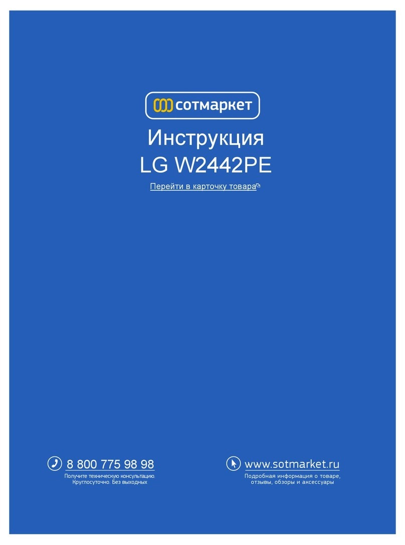 LG W2442PE User manual