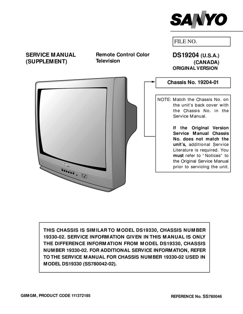 Sanyo DS19204 User manual Sanyo DS19204 User manual