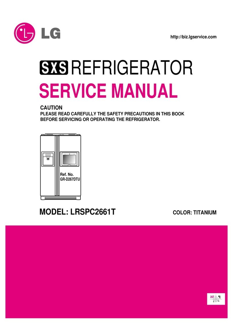 LG SxS LRSPC2661T Service manual