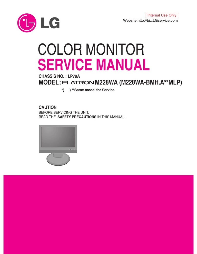 LG Flatron M228WA User manual