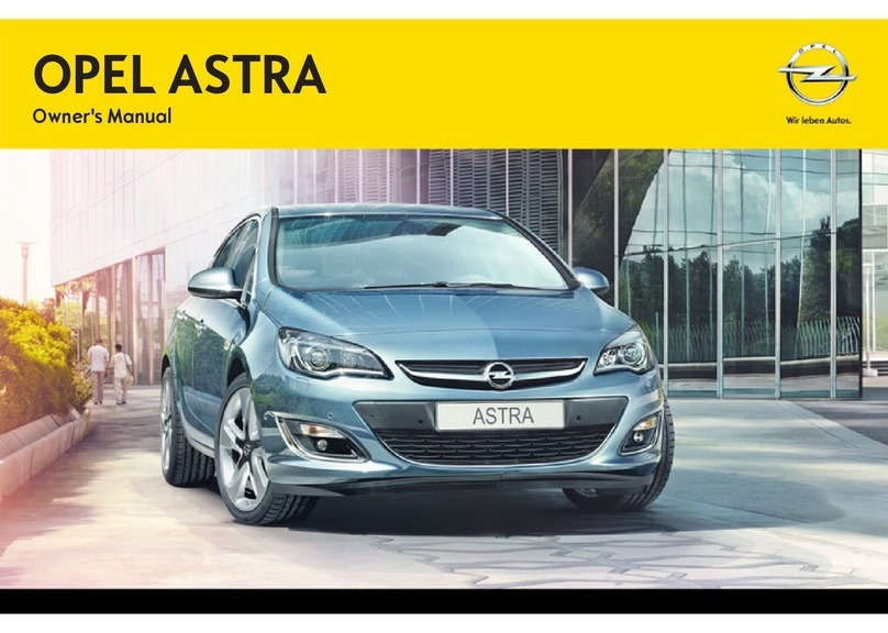 Opel ASTRA 2014 User manual