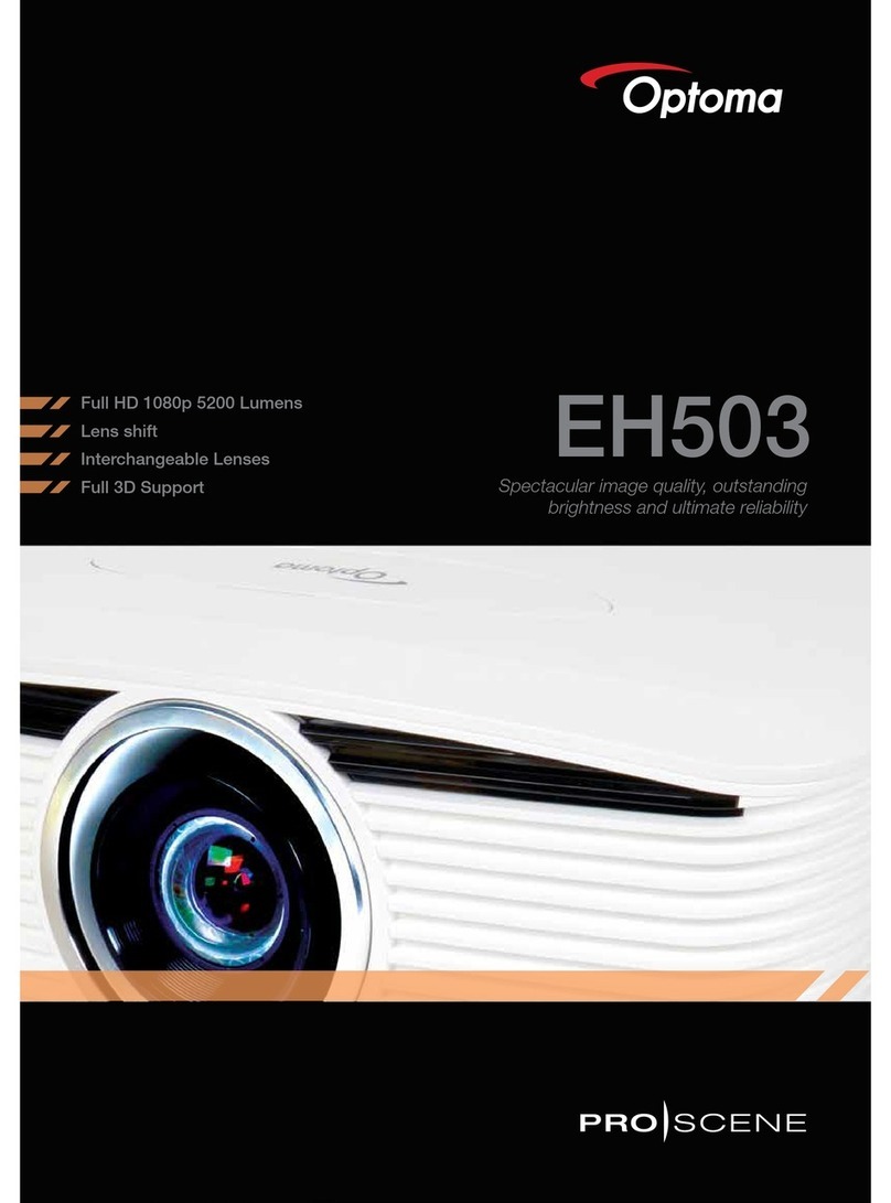 Optoma EH503 User manual