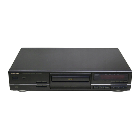 Technics SL-PG390 User manual