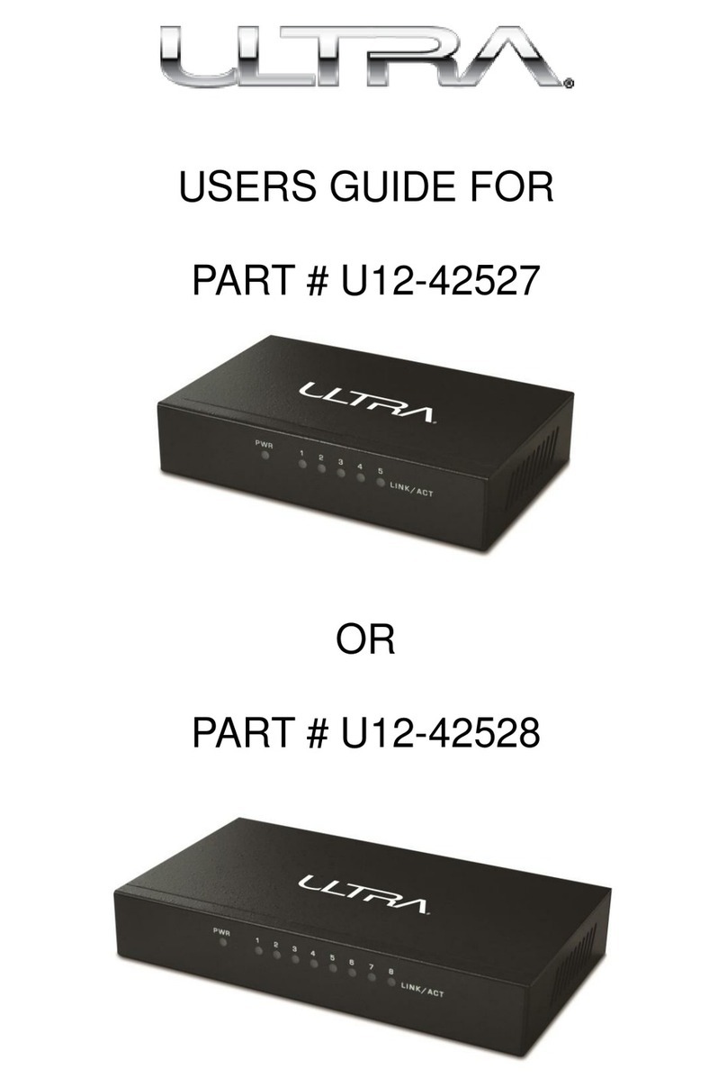 Ultra U12-42527 user guide