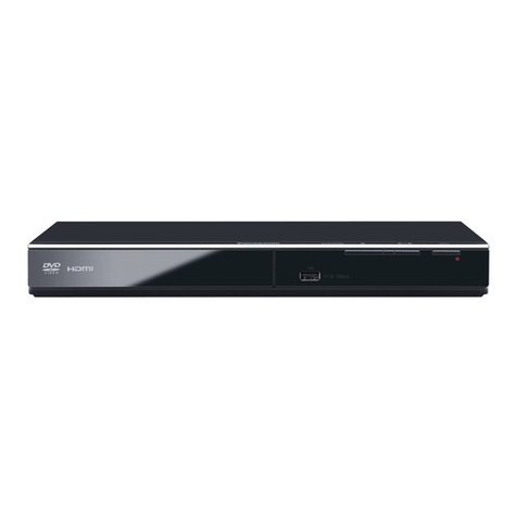 Panasonic DVD-S500 User manual