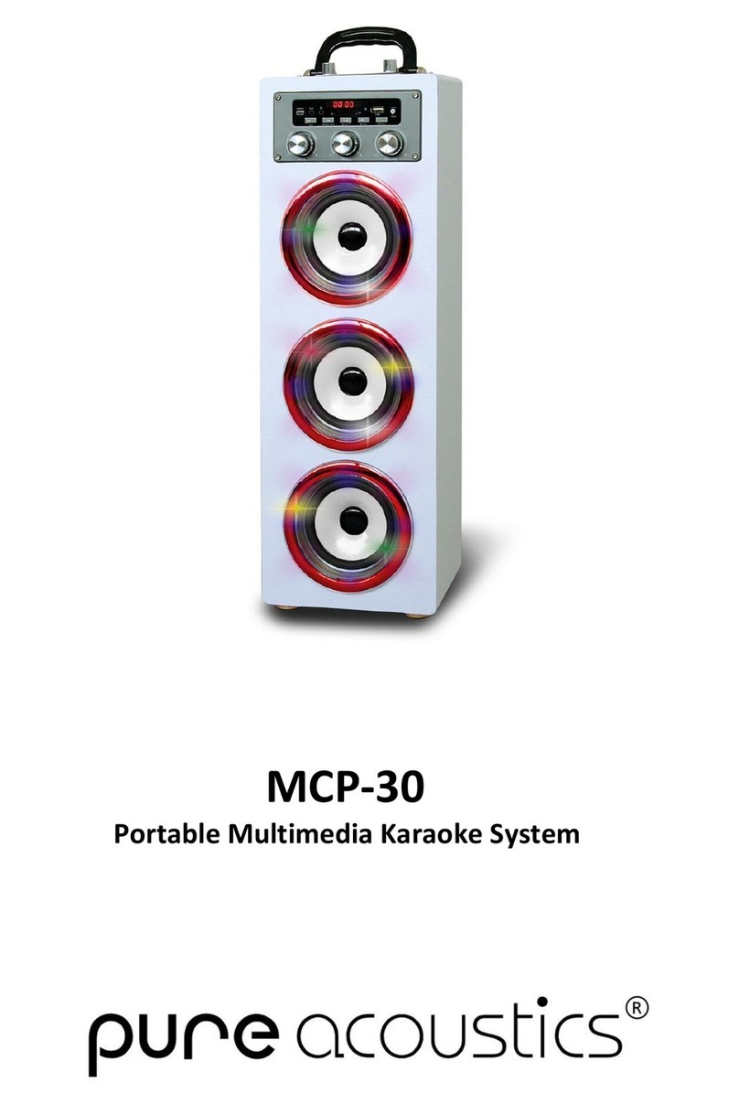 Pure Acoustics MCP-30 manual&nbsp;