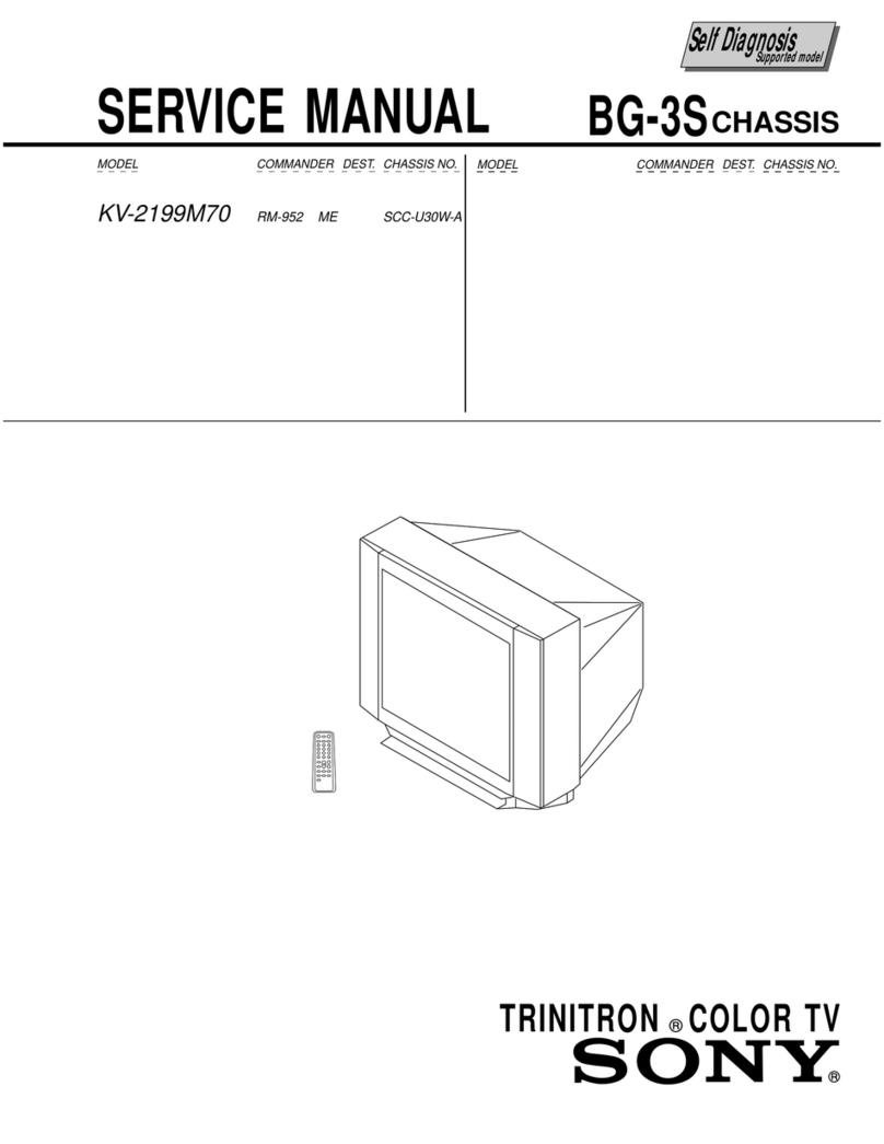 Sony KV-2199M70 User manual