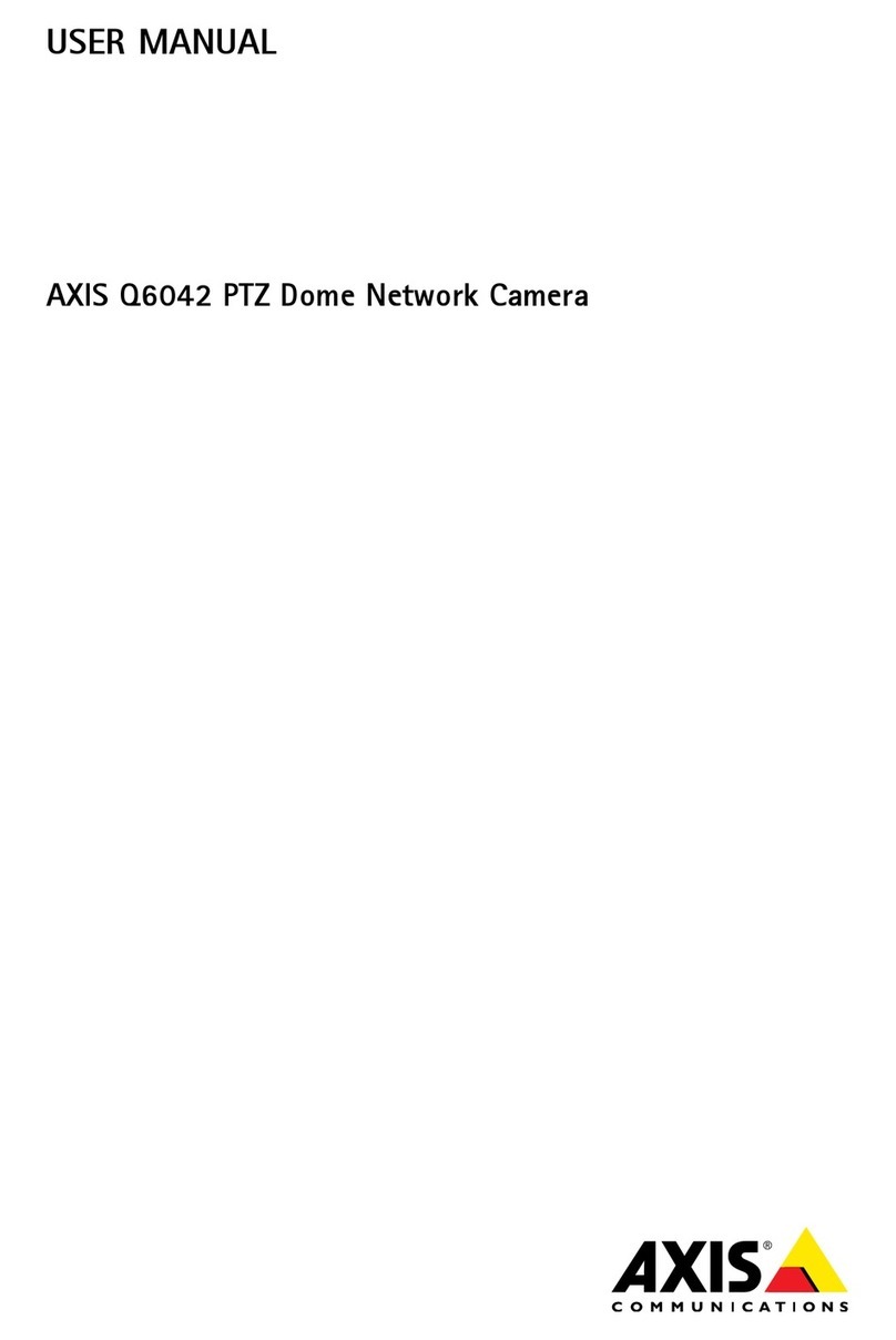 Axis Q6042 PTZ User manual