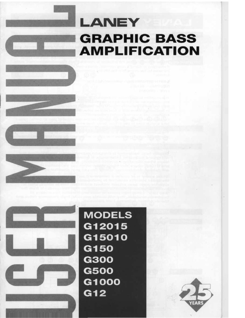 Laney G12015 user manual