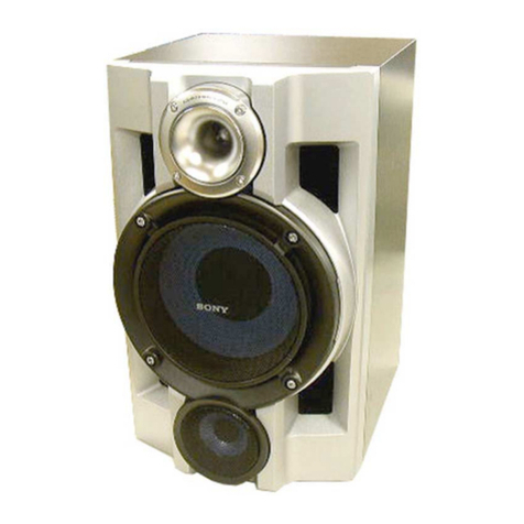 Sony SS-GN880 Service manual