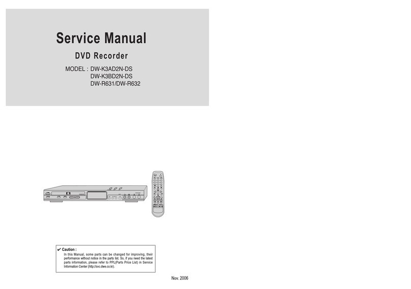 Daewoo DW-K3AD2N-DS User manual