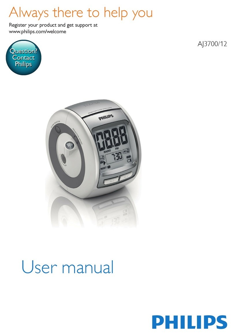 Philips AJ3700/12 user manual