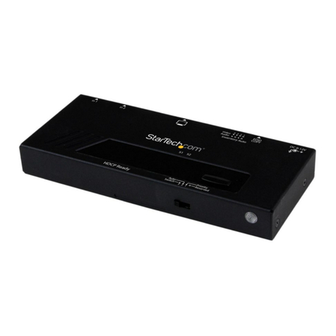 StarTech.com VS221HDQ User manual
